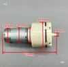 Bomba de Ar de Alto Fluxo 15L 555 Bomba de Vácuo Bomba de Oxigenação 12-24V Separador de Tela Dobrável Bomba de Ar Inflação