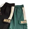 Pantalones Cortos de Verano 2024 para Hombre Estilo Americano Pantalones de Trabajo de Cinco Puntos Pierna Ancha Holgados Casuales Marca de Moda High Street Pantalones Deportivos de Baloncesto