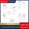 EE13 esqueleto de plugue direto vertical 4+4 pinos distância da linha = material do transformador de 17 mm com vendas de núcleo magnético correspondentes