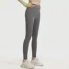 Pantalones de Yoga Seamless de Melocotón Cintura Alta Levanta Glúteos Alta Elasticidad Sensación de Segunda Piel Pantalones de Running Fitness para Mujer