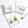 Bolsas Populares de Algodón para Joyería para Comercio Exterior, Bolsitas de Joyería con Tapa abatible para Anillos, Colgantes, Pendientes, Bolsas de Almacenamiento de Joyería Multiusos