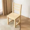 Juego de escritorio y silla para estudio de madera maciza, diseñado para estudiantes, con un estilo moderno y minimalista, adecuado para niños, estudiantes de primaria y estudiantes de secundaria