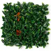 Muro Vegetal de Simulación Transfronterizo Protección Solar para Exteriores Anti-UV Plantas Verdes Falsas Césped Artificial Decoración de Pared de Fondo de Plástico