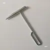 Equipo Eléctrico de Señalización Ferroviaria, Herramientas para Equipo de Señalización, Accesorios de Señalización, Pasador de Señal de 9.8 mm, Pala Plana de 13.5 mm