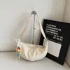 Bolsa de Tela Oxford Bolso Cruzado para Mujer 2026 Nueva Moda Bolso de Hombro Gran Capacidad Bolso Cruzado para Clase y Viajes al Trabajo Bolso Dumpling