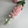 Nuevo Jarrón de Flores Artificiales Delphinium Grande Decoración Accesorios Ramo para Exhibición en Salón de Bodas
