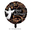 Novos Balões de Folha de Alumínio de Halloween de 18 Polegadas, Ceifador Abóbora Caveira Atmosfera Festa Balões de Páscoa