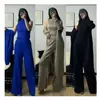 Conjunto de punto casual chic estilo nuevo de otoño e invierno de Amazon transfronterizo: conjunto de tres piezas: chaleco sin mangas, cárdigan suéter y pantalones