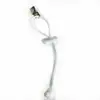 Pinza para fondo de fotografía más vendida transfronteriza, pinza para pernera de pantalón anti-pisotones, cordón elástico ajustable, se puede etiquetar, en stock, pinza doble