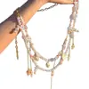 Cadena de Cintura de Doble Capa con Conchas y Perlas para Mujer 2026 Nuevo Estilo con Cinturón para Falda Accesorio de Decoración de Falda de Gama Alta