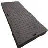 Placa de base para estrada de polietileno de alta densidade, placa de pavimentação temporária para estradas lamacentas, placa de base para estrada de suporte de carga em canteiro de obras, piso de palco