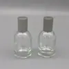 Botella de perfume premium de 50ML tapa de aluminio gris botella sub-perfume portátil botella rociadora cosmética exquisita botella de vidrio