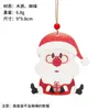 Nuevas Decoraciones Navideñas 2026 Colgante Pequeño de Madera Decoración Navideña Letrero Colgante Artesanías de Madera Adorno para Árbol de Navidad