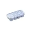 Molde para Cubitos de Hielo, Charola de Hielo Fácil de Desmoldar, Charola de Hielo para Comida de Bebé, Caja para Hacer Hielo con Tapa, Juego de Charolas de Hielo Caseras