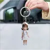 Colgante Decorativo Plano de Acrílico para Coche, Pareja de Doctores, Nuevo, Transfronterizo