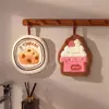 Toalla de Mano Infantil Linda de Dibujos Animados, Felpa de Coral Engrosada Absorbente de Secado Rápido Paño de Mano de Felpa de Coral