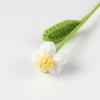 Feito à mão transfronteiriço lã acabada crochê florzinha japonesa flor puff flor artificial flor falsa buquê fofo flor decorativa