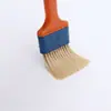 Cepillo para Trasplante de Cabello con Mango Amarillo Personalizado Cepillo para Barbacoa Cepillo de Cerdas de Cerdo Herramienta Cepillo para Trasplante de Cabello con Mango Amarillo Cepillo Pincel Pincel para Pintar Cepillo para Eliminar Polvo