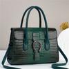 Bolso de Mujer de Comercio Exterior Bolso Popular Patrón Cocodrilo Bolso de Mujer Textura de Alta Gama 2023 Nuevo Bolso Bandolera de Un Solo Hombro Venta al por Mayor