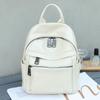 Bolso de Mujer, Mochila Sencilla y de Moda de Cuero Genuino, Mochila de Viaje de Piel de Vaca Natural de Gran Capacidad, Mochila Escolar para Estudiante de Estilo Nuevo