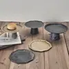 Artesanías de Hierro Vintage con Tapa Barril de Almacenamiento Barril de Relleno de Cera Adornos Zakka Antiguos Decoración de Hogar Viejo Viejo