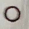 Pescado de madera y cuentas antiguas amigables Ébano Sándalo verde Sándalo tigre Pera amarilla de hoja grande Cuentas de barril violeta Pulsera de cuentas de madera de Buda