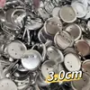 Acessórios DIY Bandeja para Broches Base para Emblemas Material Base com Base de Pino de Disco Corsage Feito à Mão Alfinete de Lapela