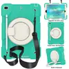 Funda Protectora para iPad de Silicona Anticaídas 9ª Generación 10.2 pulgadas Funda para Tableta Apple Bolso Infantil con Soporte Horizontal y Vertical Colorido