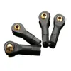 Conector de cabeça de esfera preta M2/M2.5/M3, haste de tração de cabeça de esfera, conector de cabeça de esfera universal, modelo, robô, brinquedo de modelo de aeronave