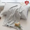 Funda de almohada de jacquard de algodón puro Paquete doble Funda de almohada 100% algodón 48x74cm Persona individual Paquete individual Funda protectora para núcleo de almohada Estilo nuevo