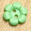 Botones de resina de girasol en colores de caramelo en stock, botones de dos agujeros para ropa y juguetes, accesorios decorativos versátiles, botones para manualidades