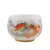 Regalo año del dragón taza maestra de porcelana de jade graso de oveja taza individual taza Jianzhan Longfeng Chengxiang Festival Reunión Anual regalo impresión de logotipo