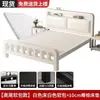 Cama matrimonial de marco de hierro para uso doméstico, cama de hierro forjado de 1.5m, reforzada y engrosada, cama individual económica para niños de 1.8m, cama de hierro