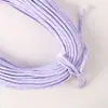 Corda Paracord 5mm Sete Fios Tecida à Mão 2m Material Artesanal DIY para Tecelagem de Pulseiras e Cordas Coloridas Trançadas