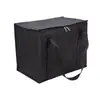 Bolsa Isotérmica No Tejida de Gran Capacidad Transfronteriza, Bolsa de Hielo Plegable, Bolsa de Papel de Aluminio Engrosado, Bolsa Isotérmica para Llevar, Al por Mayor en Stock