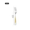 Amazon Star Diamond Aço Inoxidável Talheres Ocidentais Estrela Tijolo Espessado Faca de Churrasco, Garfo, Colher Garfo de Chá Conjunto de Quatro Peças