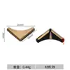 El fabricante suministra protectores de esquina metalizados para mesas y sillas, protectores de esquina para cajas de aluminio, embalajes de cajas de madera y artículos decorativos para bolsos, cuadernos y libros.