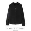 Abrigo de cachemira de color sólido simple estilo coreano con cuello POLO para mujer, holgado, adelgazante, para ir al trabajo, otoño e invierno, nuevo cárdigan de punto