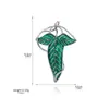Broche de Hoja de Esmalte de Aleación Exquisita de Amazon Simple Versátil Traje Cárdigan Ramillete Joyería Pin de Planta