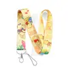 Lanyard Animado de Dibujos Animados Mickey Winnie the Pooh para Teléfono Móvil Portatarjetas Decoración Tarjeta de Estudiante Tarjeta de Autobús Lanyard para Permiso de Trabajo