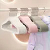 Percha de Ropa Infantil de Terciopelo Antideslizante para Hombros Sin Marcas Percha Doméstica para Ropa Almacenamiento en Armario Percha para Ropa de Bebé Tendedero para Ropa de Bebé