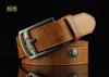 Nuevo cinturón con hebilla de alfiler retro transfronterizo de comercio exterior, vaqueros antiguos con remaches, fabricantes de cinturones para hombres, disponible anualmente.
