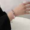Garras de Gatito Japonesas y Coreanas Perla de Imitación Lujo Accesible Elegante Celebridad de Internet Pulsera de Moda Regalo Femenino Diseño de Nicho Regalo Suave para Mejor Amiga