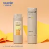 Embalagem Xumin 50ml frasco a vácuo rotativo 15ml frasco de plástico para creme para os olhos 30ml frasco fosco para reembalagem de loção essência