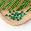 Cabujón Personalizado de Calcedonia Verde Natural en Cortes de Forma Pera, Marqués, Gota, Cuadrado, Base Plana, Base Puntiaguda y Huevo, Piedras Sueltas y Gemas