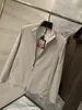 ¡Alternativa asequible a 5K+! Chaqueta de vuelo de sarga de mezcla de lino francesa de lujo y alta gama para lluvia y rocío para hombre