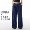 Pantalones de Fitness de Pierna Ancha para Mujer Otoño e Invierno, Pantalones Rectos de Secado Rápido, Pantalones Casuales Sueltos Ligeros con Bolsillos, Pantalones de Entrenamiento para Exteriores para Mujer