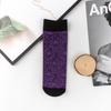 Meias Finas Jacquard para Primavera e Verão para Mulheres, Meias até a Panturrilha para Idosos, Meias de Aço Antiderrapantes para Avós, Meias Curtas Florais Coloridas