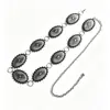 Cadena de cintura de metal de moda transfronteriza europea y americana para vestido accesorio de cinturón de estilo étnico retro accesorio de cinturón cinturón para atuendo faja de cintura