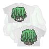 Camiseta Oversize de Manga Corta Estampado Plano de Personaje de Dibujos Animados Gótico Harajuku para Hombres y Mujeres, Top de Algodón Puro Hip-Hop Venta al por Mayor